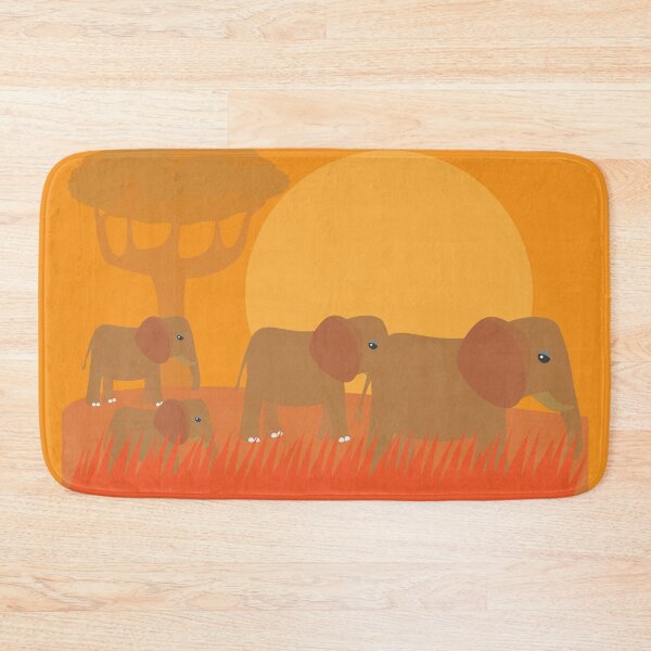 Item preview, Herd of Elephants designed and sold by ROSE ANN BANILAR.