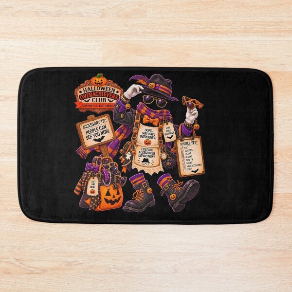 Item preview, ⚡HALLOWEEN OVERACHIEVERS CLUB -  Costume Accessories Department - dark version designed and sold by WheelieGdArt.