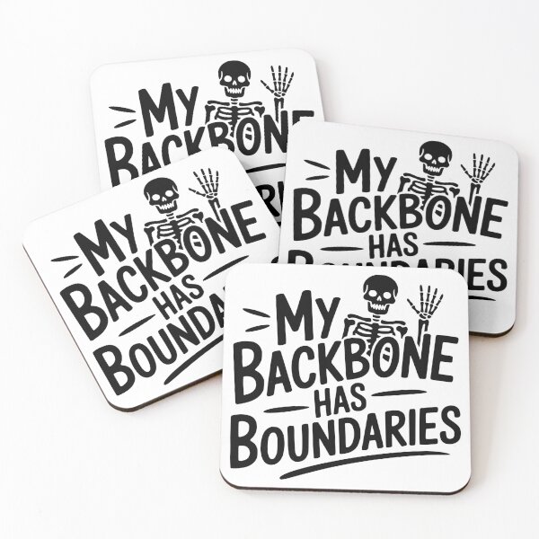 Item preview, My Backbone Has Boundaries designed and sold by theartfulaspie.