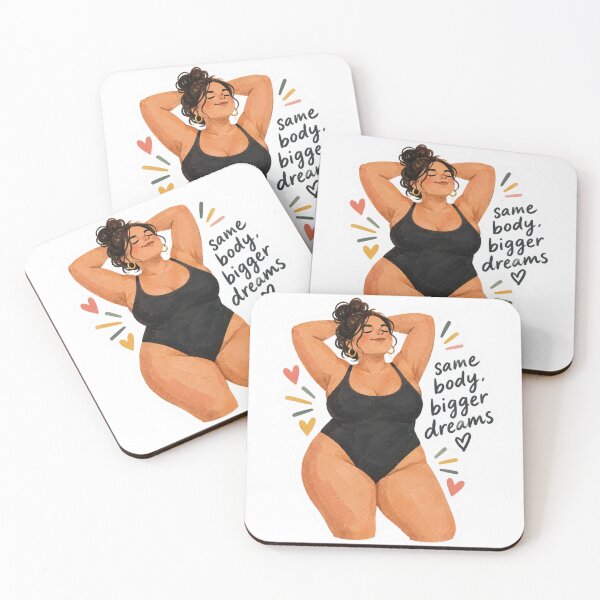 Item preview, Same Body, Bigger Dreams — Body Positivity designed and sold by CositaByEs.