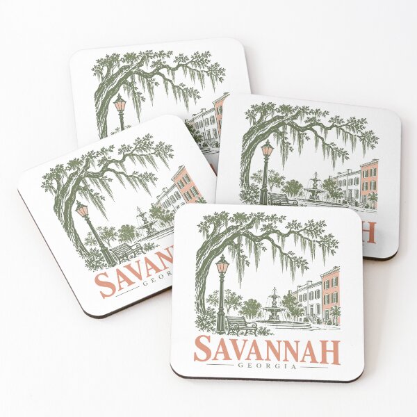 Item preview, Savannah Georgia designed and sold by CampAndCoast.