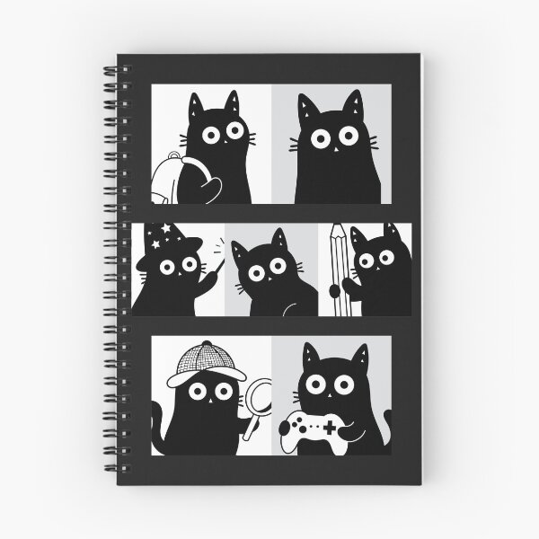 Item preview, Little Shadows Cat Grid designed and sold by DibujandoPorfa.