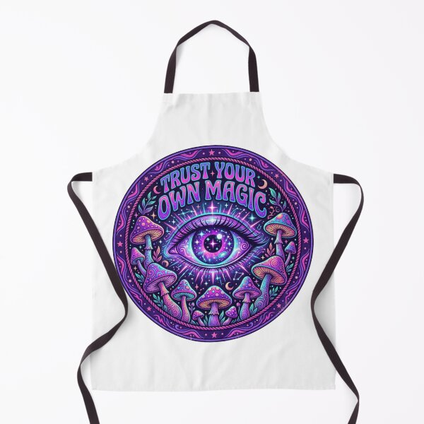 Item preview, Trust Your Own Magic Cosmic Eye Mushrooms designed and sold by Sanan Israyilli.