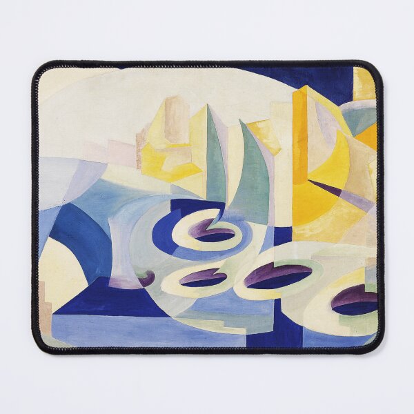 Item preview, Benedetta Cappa Marinetti, "Ritmi di rocce e mare", 1929, oil on canvas designed and sold by Fine-Art-Hub.