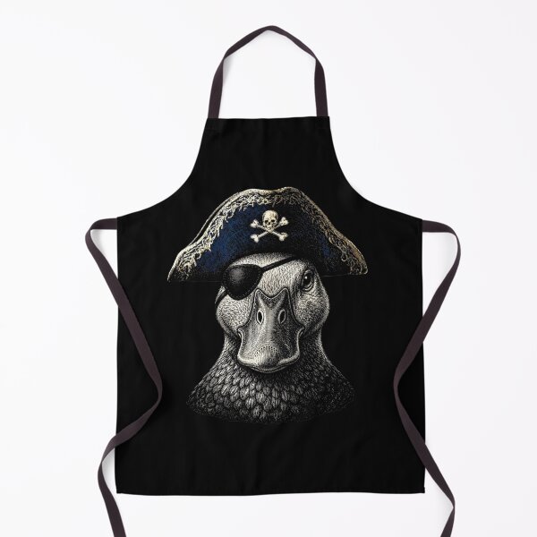 Item preview, Duck Funny Animal Lover Pirate Duck Funny Aesthetic Graphic designed and sold by snailslowdance.
