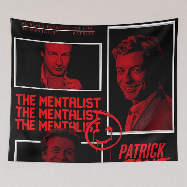Item preview, The Mentalist Reads Between Lies designed and sold by NF Designs Studio DTF.