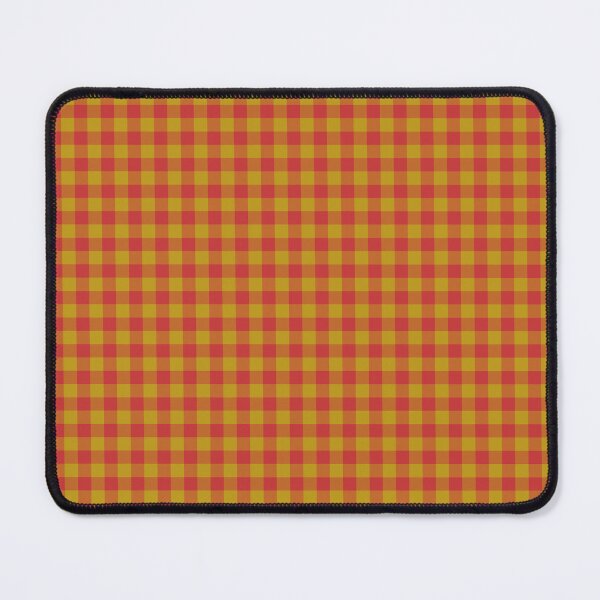 Item preview, Gingham Pattern Red Yellow designed and sold by ArtbyDebbieC.