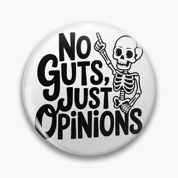 Item preview, No Guts, Just Opinions designed and sold by theartfulaspie.