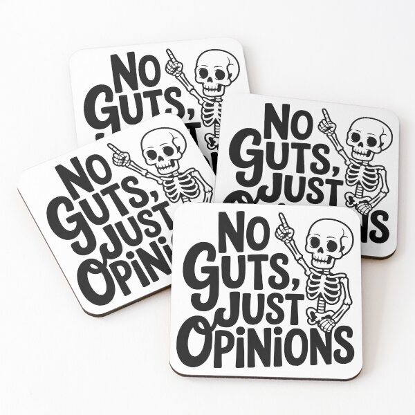 Item preview, No Guts, Just Opinions designed and sold by theartfulaspie.