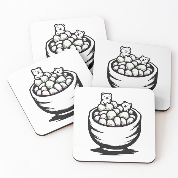 Item preview, Bold Black Ink Tattoo Flash: Jelly Candy Aesthetic designed and sold by Qubivibe.
