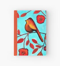 Bird On A Branch Hardcover Journal