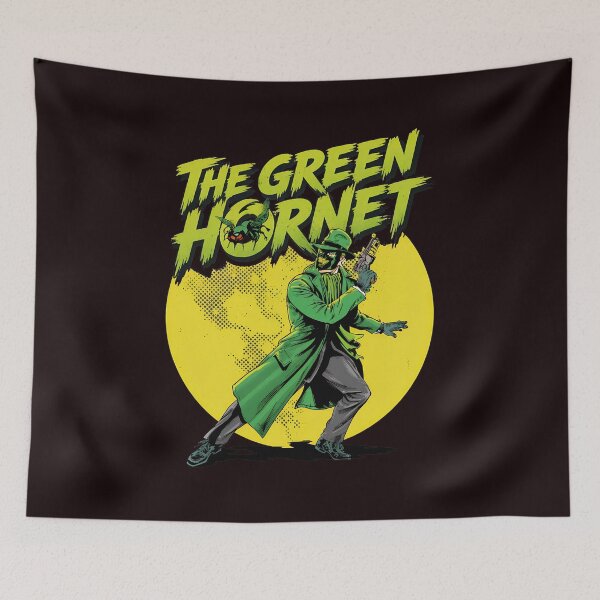 Item preview, The Green Hornet Retro Comic Character Art designed and sold by sugarmapleart.