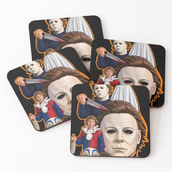 Item preview, Halloween Michael Meyers collage art designed and sold by gjnilespop.