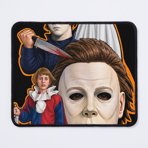 Item preview, Halloween Michael Meyers collage art designed and sold by gjnilespop.