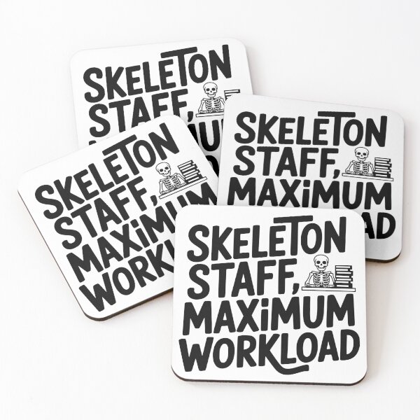 Item preview, Skeleton Staff, Maximum Workload designed and sold by theartfulaspie.