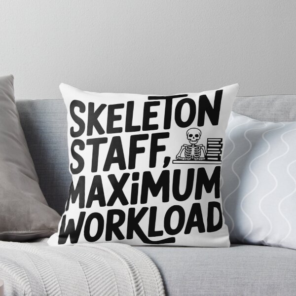 Item preview, Skeleton Staff, Maximum Workload designed and sold by theartfulaspie.