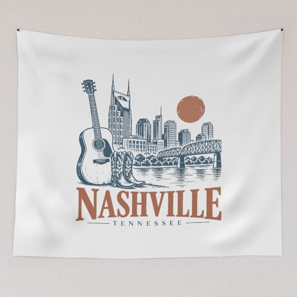 Item preview, Nashville designed and sold by CampAndCoast.