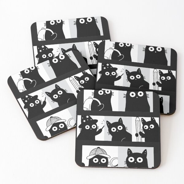 Item preview, Pocketful of Black Cats designed and sold by DibujandoPorfa.