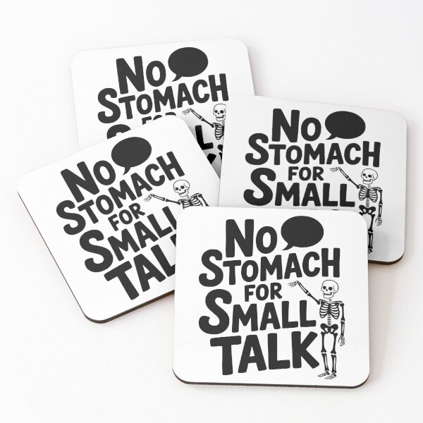 Item preview, No Stomach for Small Talk designed and sold by theartfulaspie.