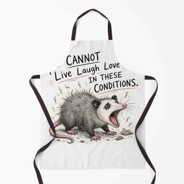 Item preview, Funny Screaming Possum - I Cannot Live Laugh Love In These Conditions designed and sold by PrintWavePro.