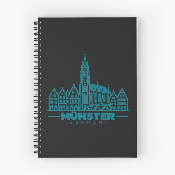 Item preview, Munster Germany Line Art Landmark Poster designed and sold by CMYKStudio.