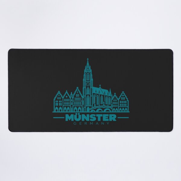 Item preview, Munster Germany Line Art Landmark Poster designed and sold by CMYKStudio.