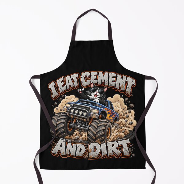 Item preview, I Eat Cement and Dirt – Gen Z Meme Tuxedo Cat designed and sold by BigfeetLittlepaws.