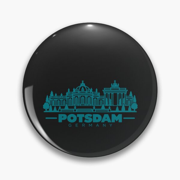 Item preview, Potsdam Germany Line Art Landmark Poster designed and sold by CMYKStudio.