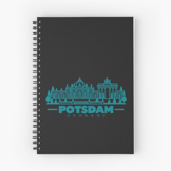 Item preview, Potsdam Germany Line Art Landmark Poster designed and sold by CMYKStudio.
