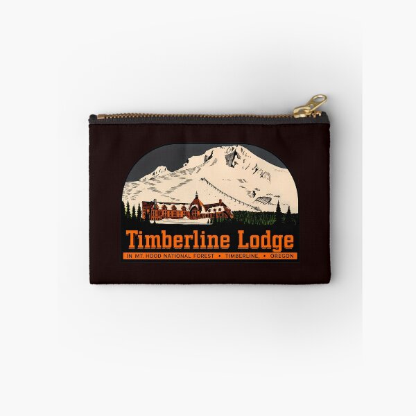 Item preview, Timberline Lodge Retro Mountain Art designed and sold by drawfreak.
