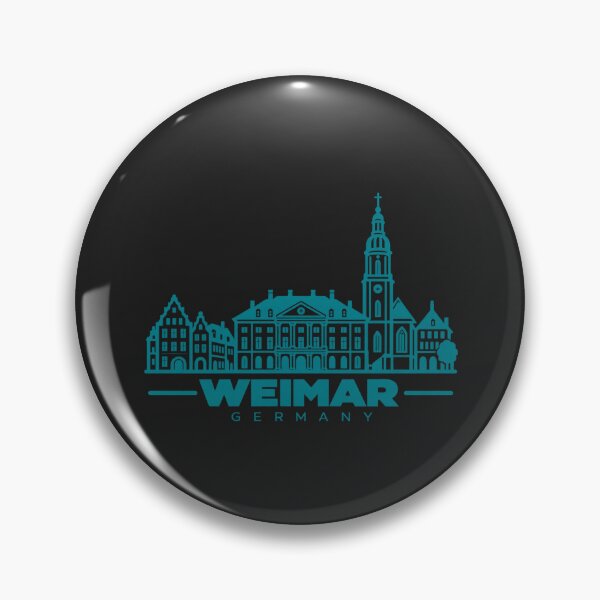 Item preview, Weimar Germany Line Art Landmark Poster designed and sold by CMYKStudio.