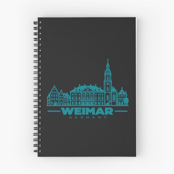 Item preview, Weimar Germany Line Art Landmark Poster designed and sold by CMYKStudio.