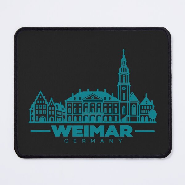 Item preview, Weimar Germany Line Art Landmark Poster designed and sold by CMYKStudio.
