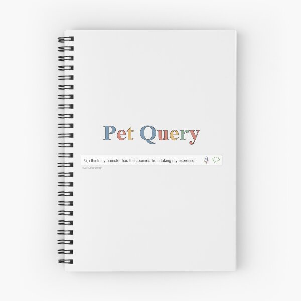 Item preview, Pet Query Hamster Espresso Zoomies Barra de búsqueda divertida designed and sold by JustAsmahDesign.