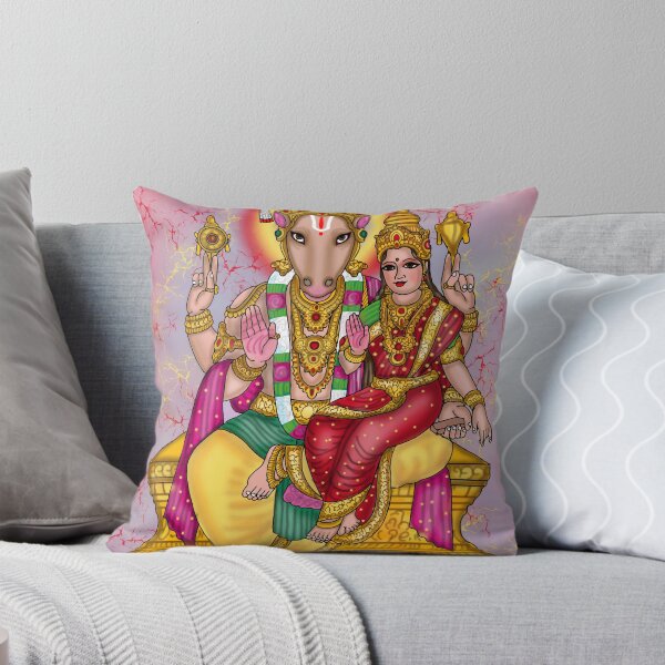 Item preview, Lord Hayagriva Lakshmi Digital Drawing | Hindu Deity Spiritual Artwork designed and sold by Harshit_Digital_Arts.