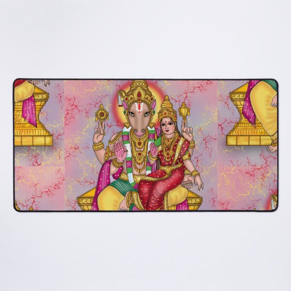 Item preview, Lord Hayagriva Lakshmi Digital Drawing | Hindu Deity Spiritual Artwork designed and sold by Harshit_Digital_Arts.