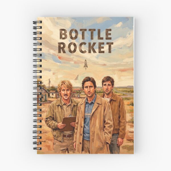 Item preview, Bottle Rocket Fine Art Tribute designed and sold by Art's Diner.