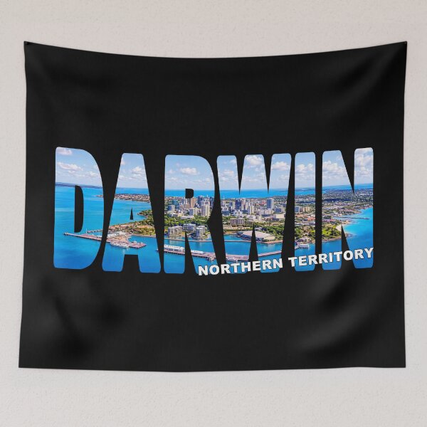 Item preview, DARWIN Northern Territory - Australia City View on Beautiful Sunny Day designed and sold by Adam Gormley.