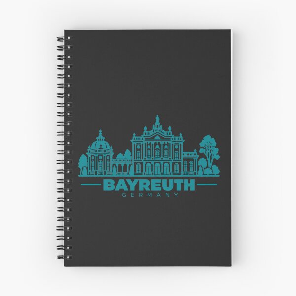 Item preview, Bayreuth Germany Line Art Landmark Poster designed and sold by CMYKStudio.