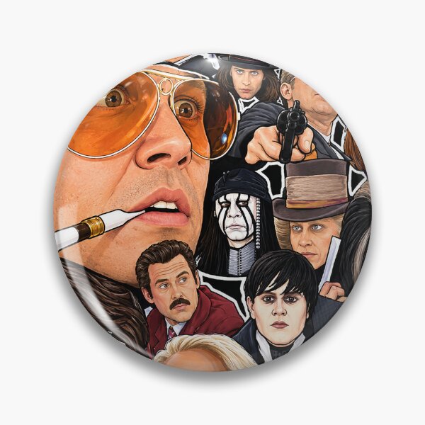 Aperçu de l'œuvre Collage d'art du personnage de Johnny Depp créée et vendue par gjnilespop.