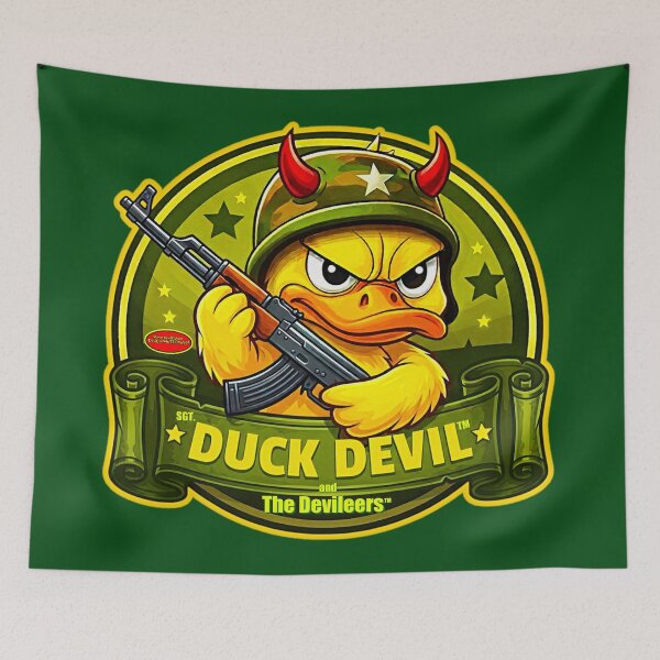 Item preview, Sgt. Duck Devil and the Devileers™  designed and sold by DrAtomicThunder.