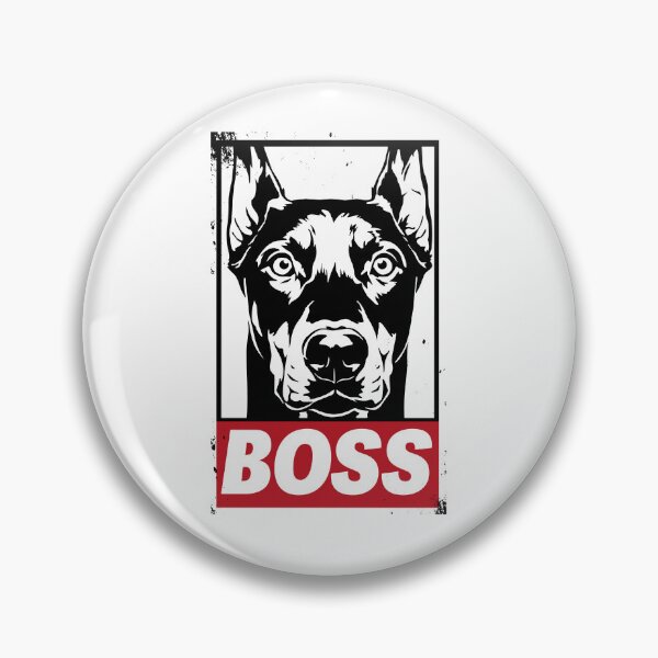 Artikelvorschau, Dobermann-Bosshund-Porträt entworfen und verkauft von WilliegarciaRo.