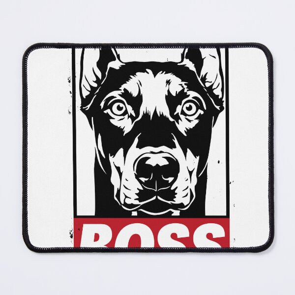 Item preview, Doberman Boss Dog Portrait designed and sold by WilliegarciaRo.
