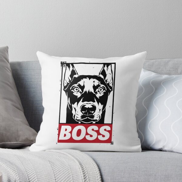 Item preview, Doberman Boss Dog Portrait designed and sold by WilliegarciaRo.