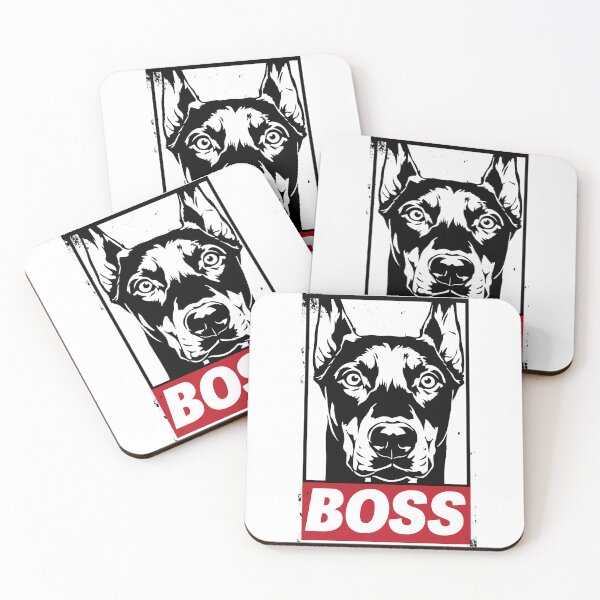 Item preview, Doberman Boss Dog Portrait designed and sold by WilliegarciaRo.