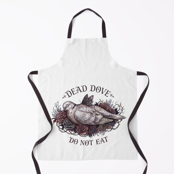 Item preview, Dead Dove Do Not Eat Gothic Tattoo Burgundy Roses designed and sold by Luz Oroño.