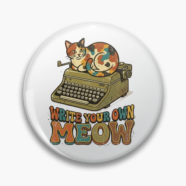 Item preview, Write Your Own Meow Cat On Typewriter designed and sold by Sanan Israyilli.