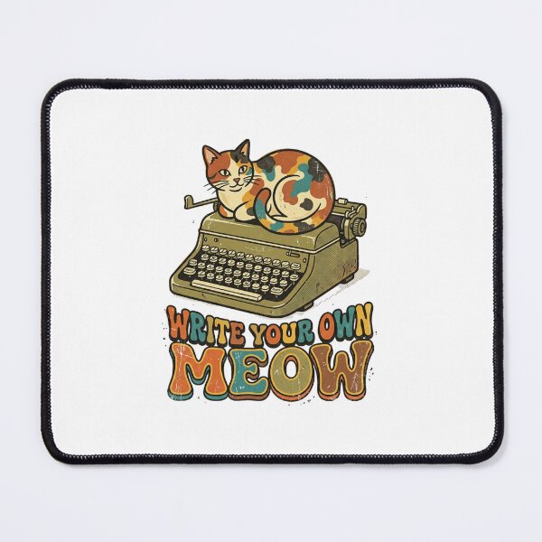 Item preview, Write Your Own Meow Cat On Typewriter designed and sold by Sanan Israyilli.