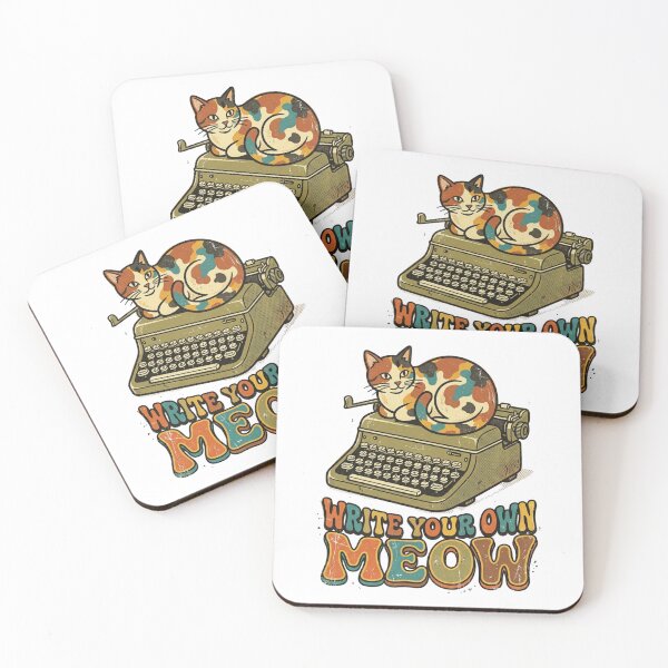 Item preview, Write Your Own Meow Cat On Typewriter designed and sold by Sanan Israyilli.