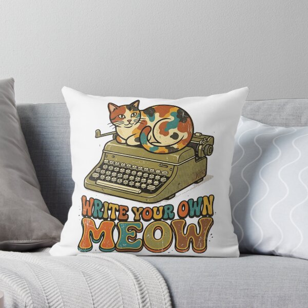 Item preview, Write Your Own Meow Cat On Typewriter designed and sold by Sanan Israyilli.